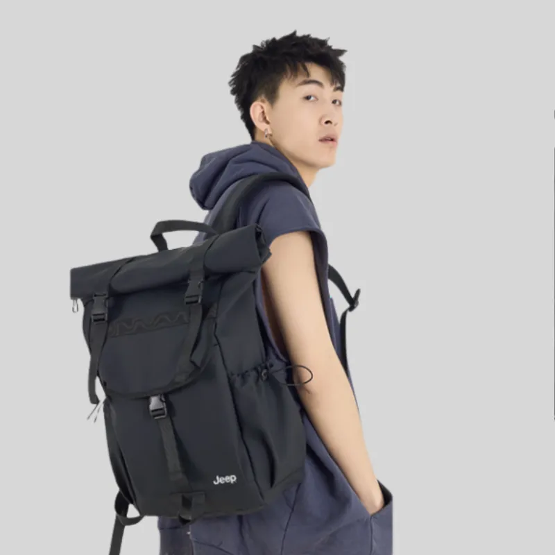Jeep Oxford Backpack Tubas Men's Multicolor-1
