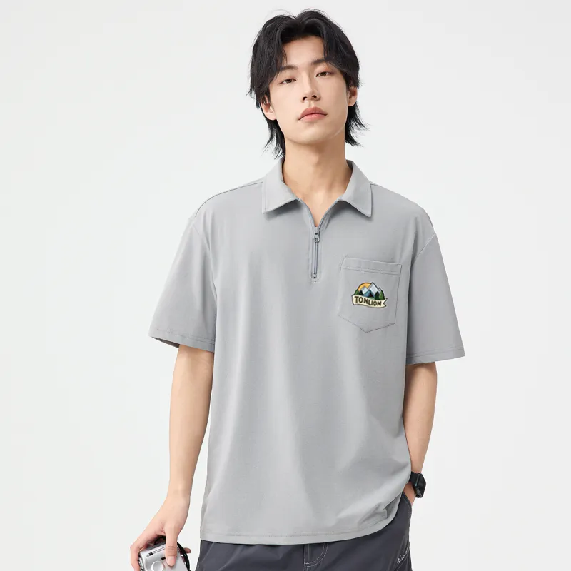 Tonlion Polo Shirts Unisex-13