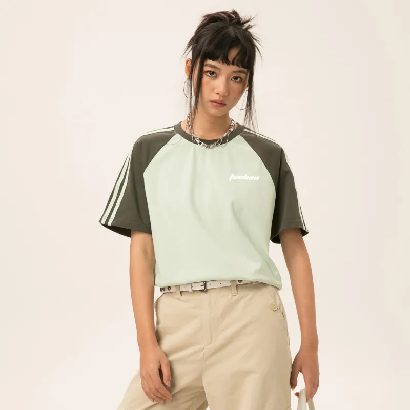 Tonlion Raglan Sleeve T Shirt Women's-19