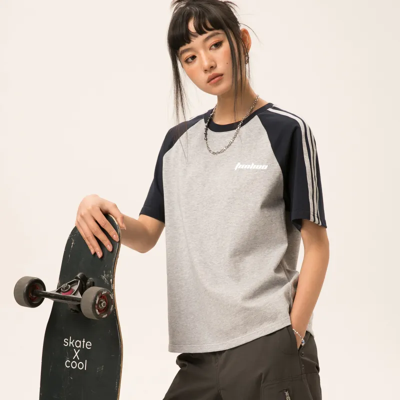 Tonlion Raglan Sleeve T Shirt Women's-8