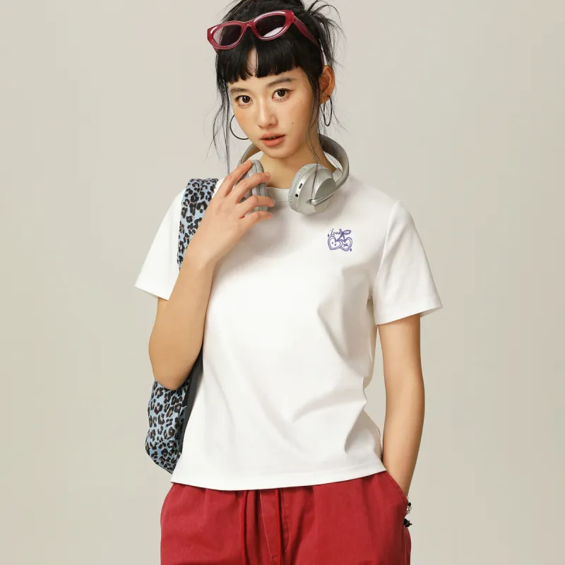 Tonlion Set in Sleeve T Shirt Women's-4