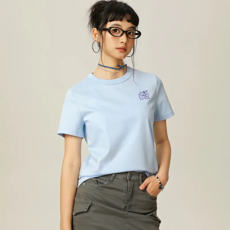 Tonlion Set in Sleeve T Shirt Women's-9