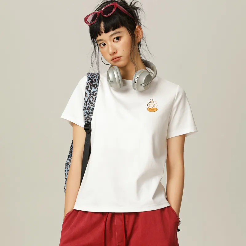 Tonlion Set in Sleeve T Shirt Women's-9