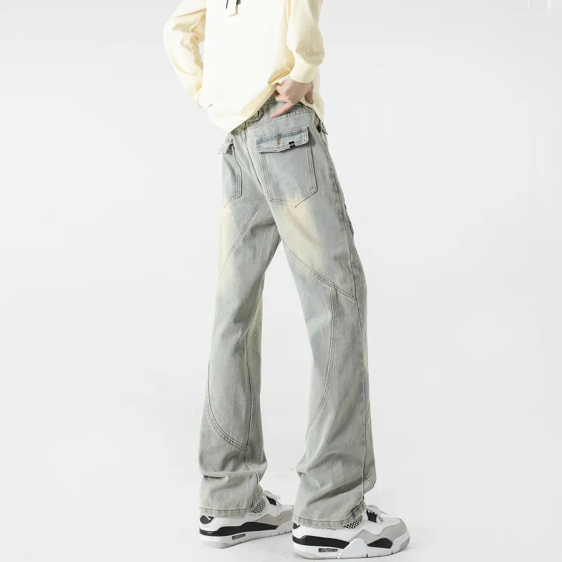 Maxim's De Paris Jeans Unisex Blue-5