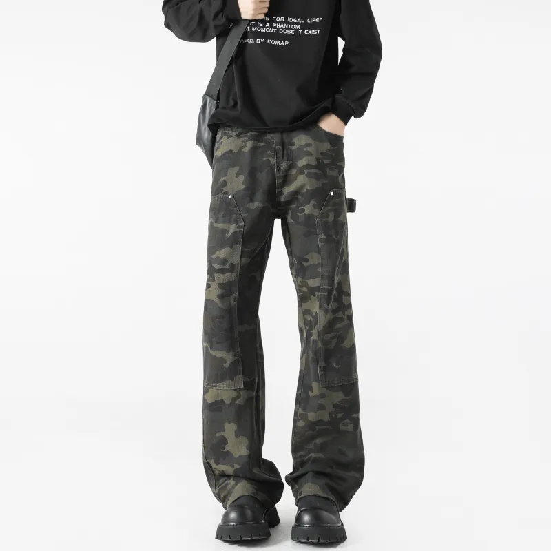 Maxim's De Paris Jeans Unisex Camouflage-3