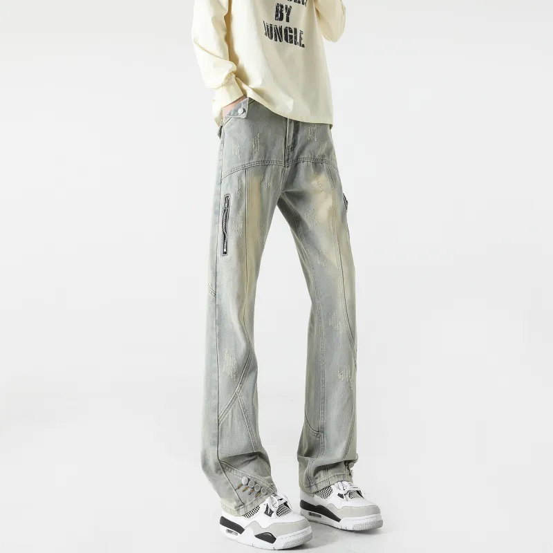 Maxim's De Paris Jeans Unisex Blue-4