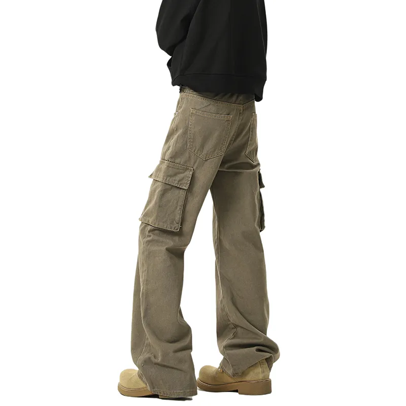 Izexx Cargo Pants Unisex Khaki-4
