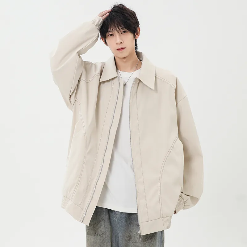 Trendy Brand Loose Fit Urban Techwear Stylish Workwear Casual Jackets & Coats Unisex-26