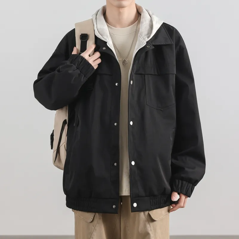 Izex Jackets Coats Unisex Black-5