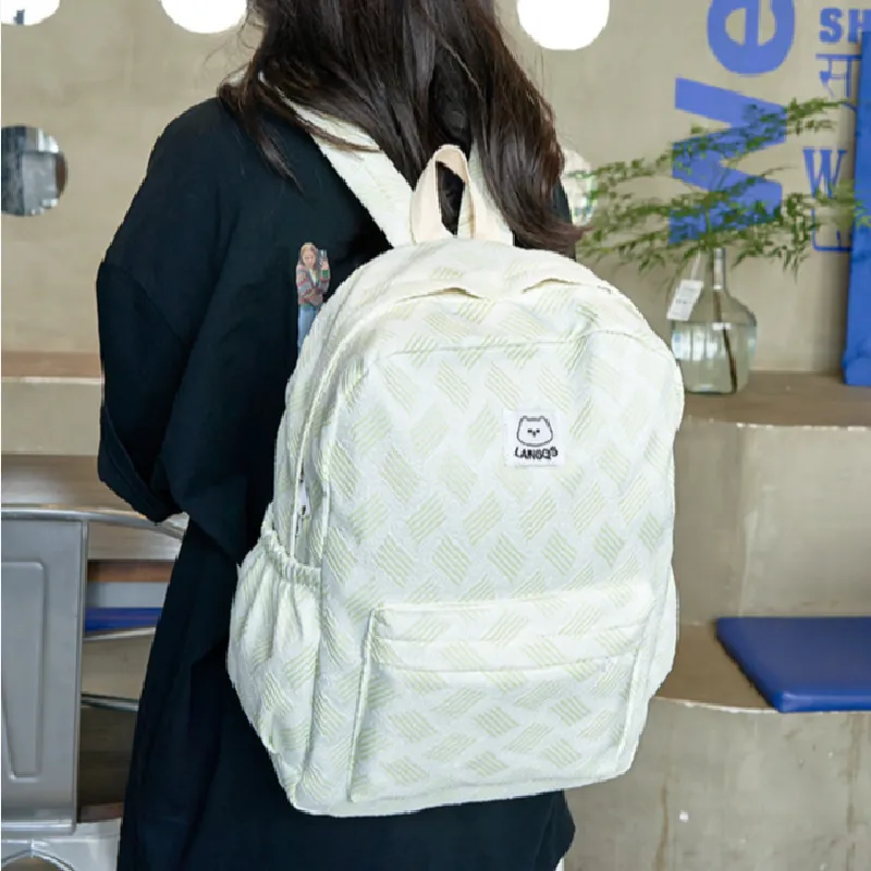 Izex Polyester Backpack Unisex Multicolor-6