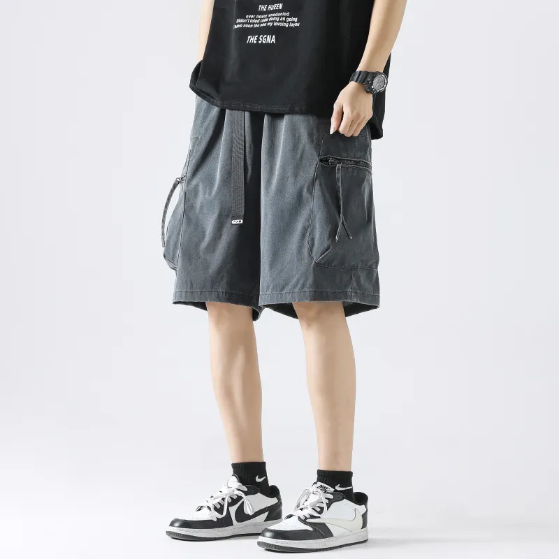 Izexx Casual Shorts Unisex Iron Gray-8