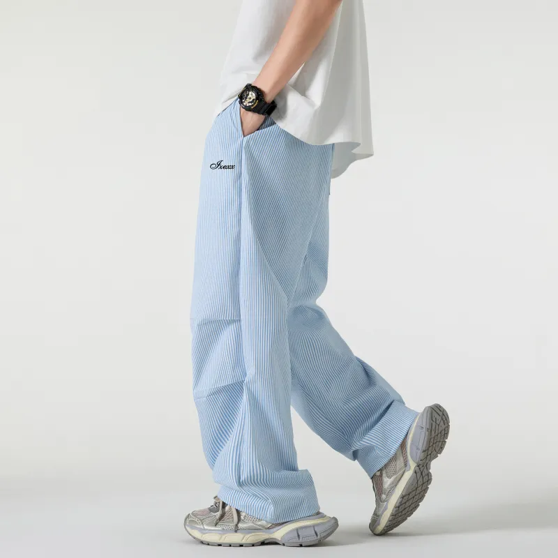 Izex Casual Pants Unisex Sky Blue-8