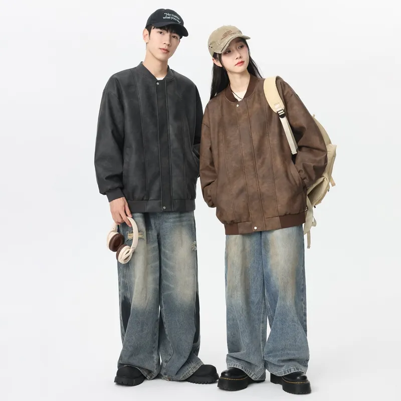 Izexx Leather Jackets Unisex-7