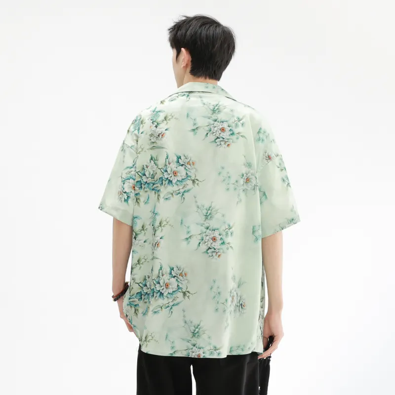 Izex Shirt Summer Unisex Meizhou Island Green-2