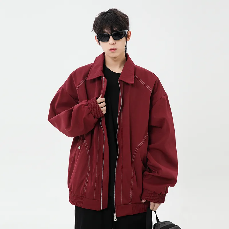 Trendy Brand Loose Fit Urban Techwear Stylish Workwear Casual Jackets & Coats Unisex-19