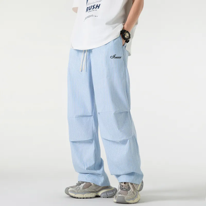 Izex Casual Pants Unisex Sky Blue-4