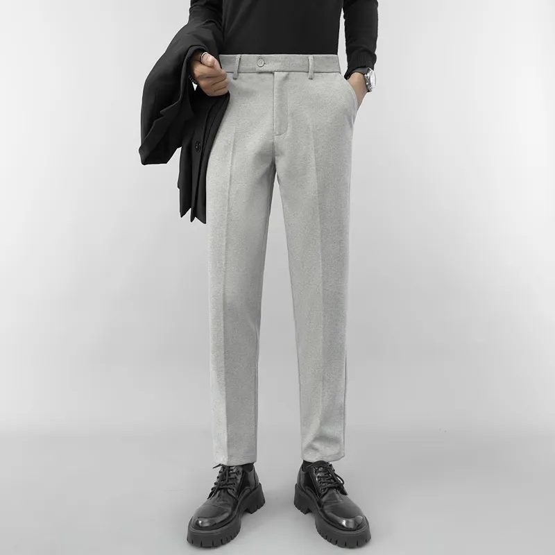 Izex Suit Trouser Unisex Coffee-14