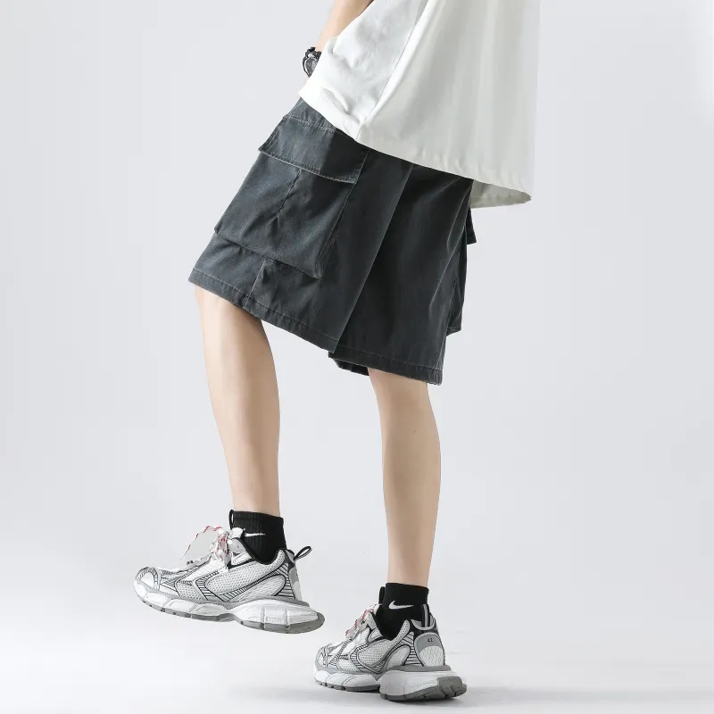 Izex Casual Shorts Unisex Iron Gray-6