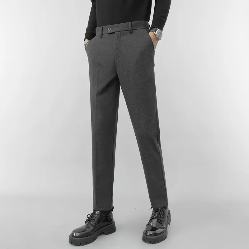 Izex Suit Trouser Unisex Coffee-10