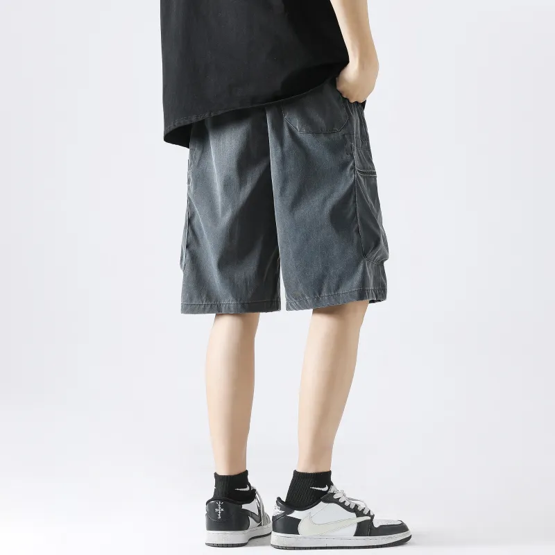 Izexx Casual Shorts Unisex Iron Gray-4