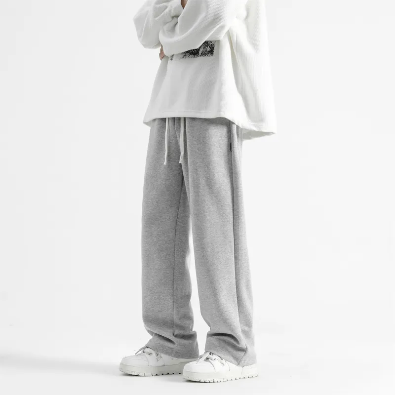 Izex Casual Pants Unisex Light Gray-24