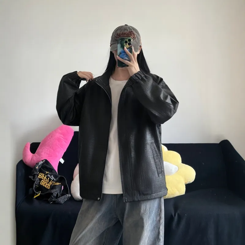 Izexx Leather Jackets Unisex-8