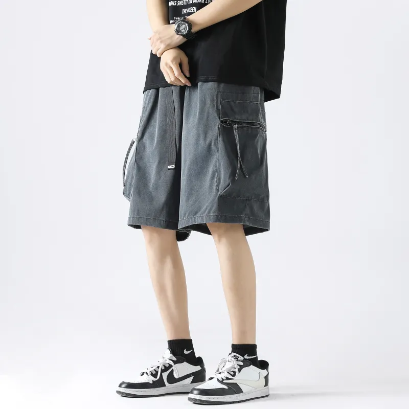 Izexx Casual Shorts Unisex Iron Gray-7