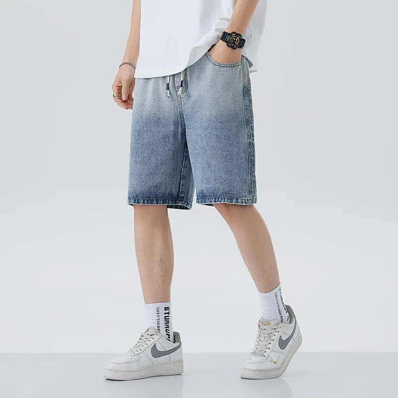 Izexx Denim Shorts Men Light Blue-3