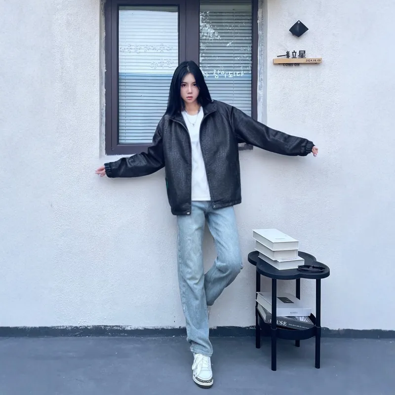 Izexx Leather Jackets Unisex-7