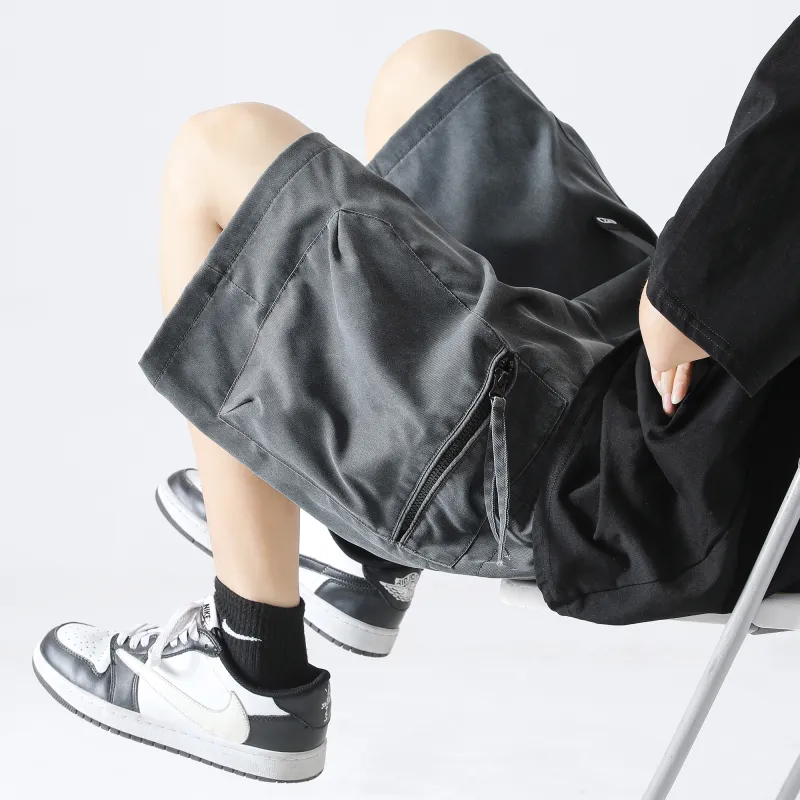 Izexx Casual Shorts Unisex Iron Gray-2