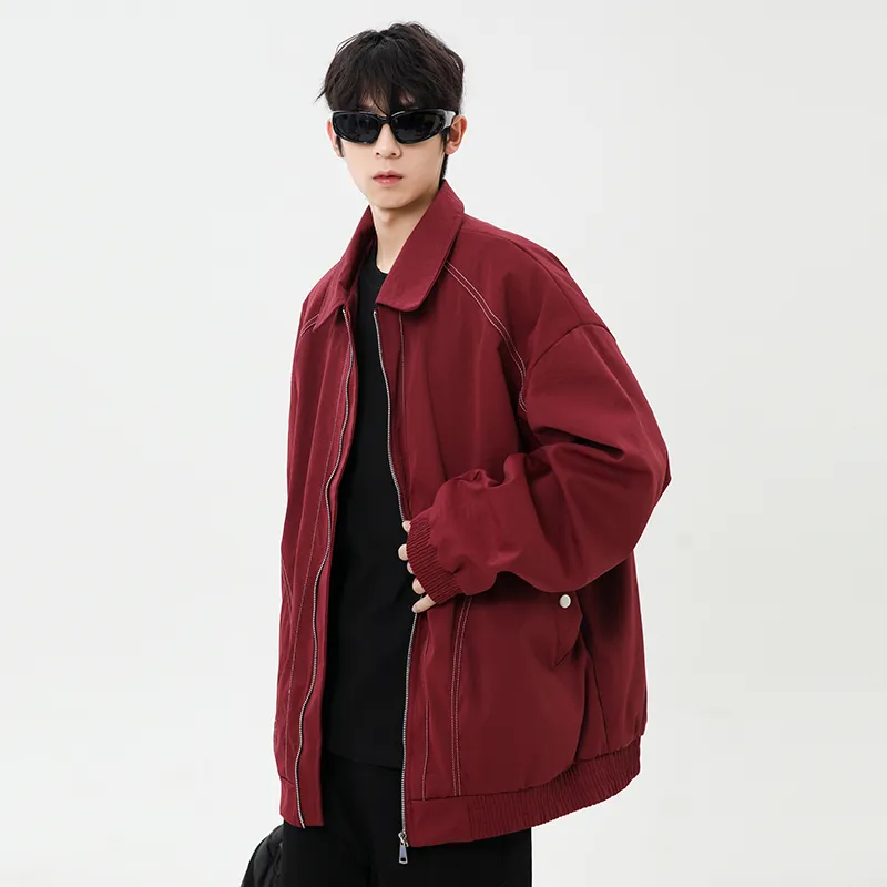 Trendy Brand Loose Fit Urban Techwear Stylish Workwear Casual Jackets & Coats Unisex-18