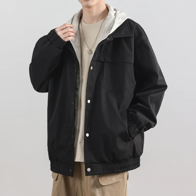 Izex Jackets Coats Unisex Black-2