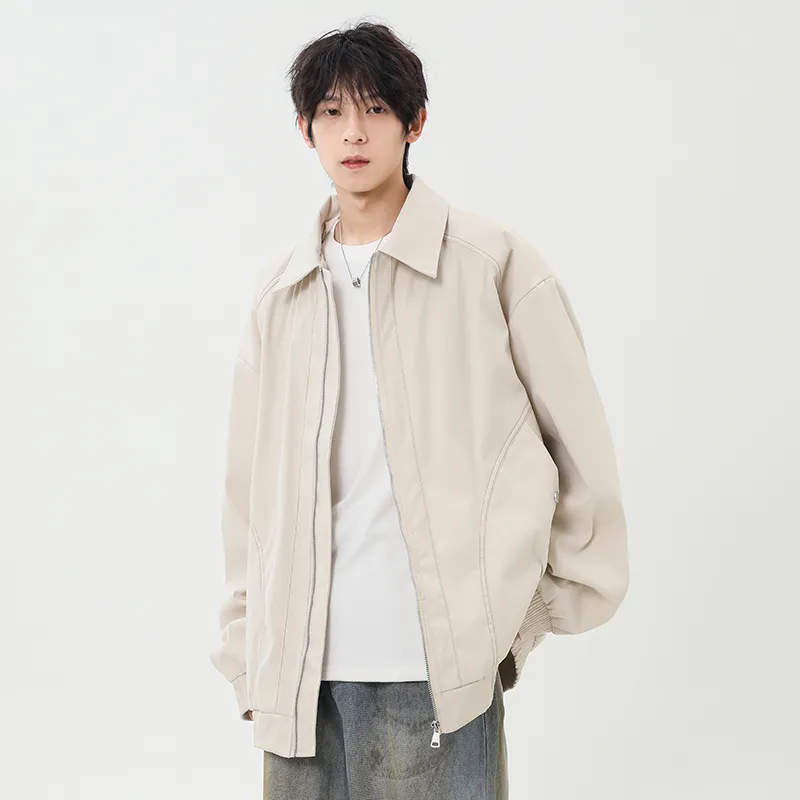 Trendy Brand Loose Fit Urban Techwear Stylish Workwear Casual Jackets & Coats Unisex-25