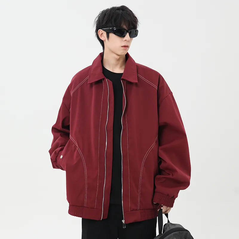 Trendy Brand Loose Fit Urban Techwear Stylish Workwear Casual Jackets & Coats Unisex-17