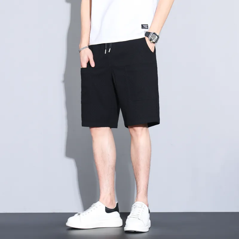 Izexx Denim Shorts Men Black-3