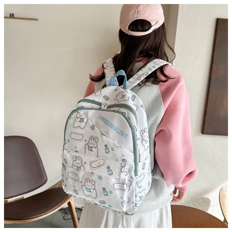 Izex Oxford Backpack Regular Unisex Multicolor-10