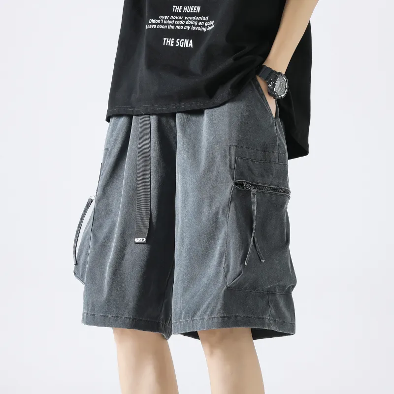Izexx Casual Shorts Unisex Iron Gray-9