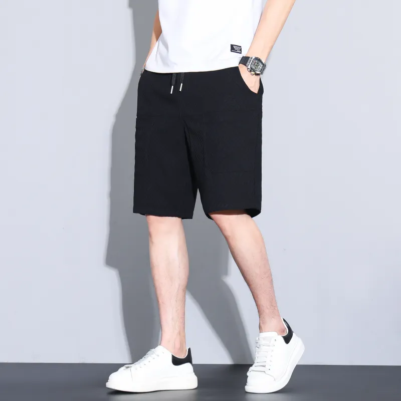 Izexx Denim Shorts Men Black-2