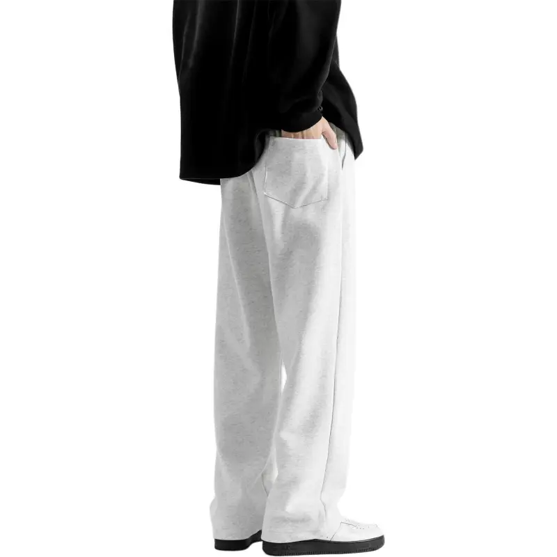 Izex Casual Pants Unisex Light Gray-32