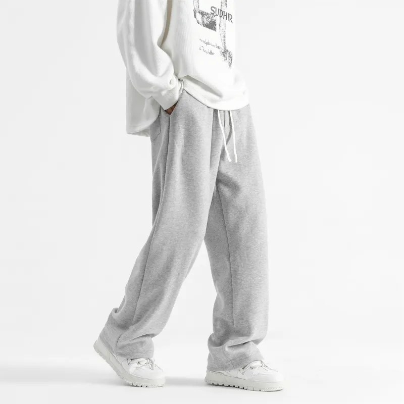 Izex Casual Pants Unisex Light Gray-25