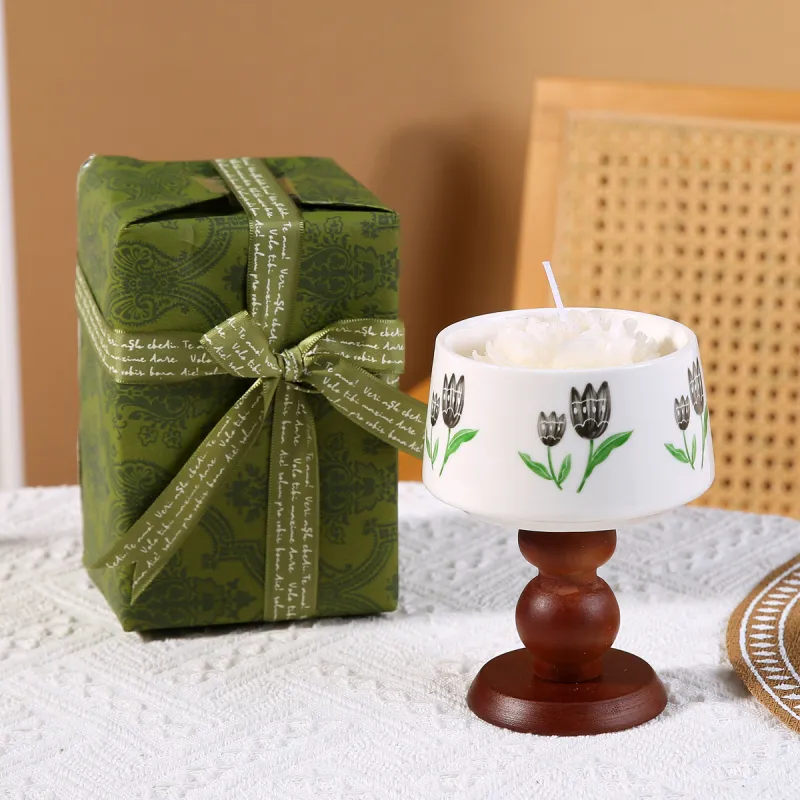 Emperor He French Traditional Chinese Style Raised Base Bowl And Candle Holder Desktop Ornament-7
