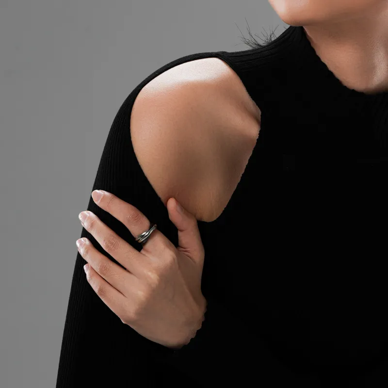 ACIUM Space Ceramic Rings Unisex-4