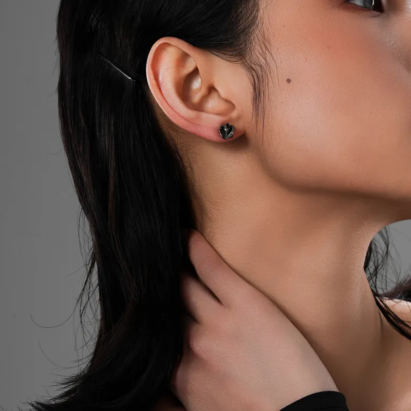 ACIUM Titanium Steel Stud Earrings Unisex-2