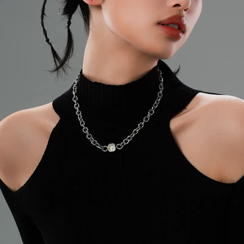 ACIUM Premium Design Neutral Style, Collarbone Chain Fashion Versatile Necklaces Unisex-3