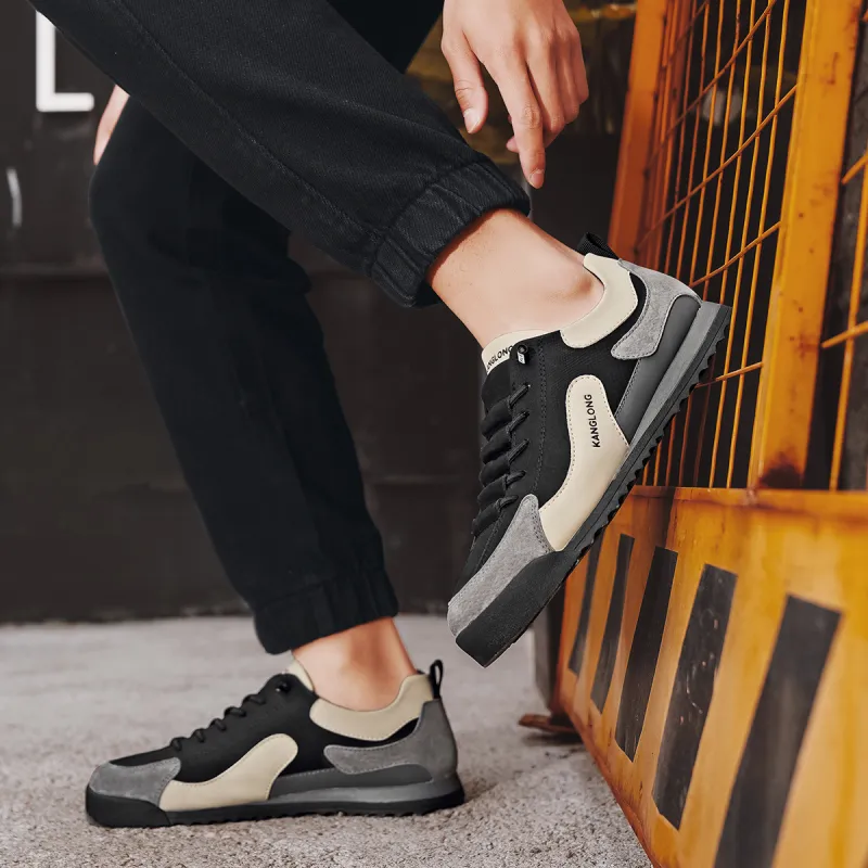 KANGLONG Abrasion Resistant Slip Resistant Low Top Cortez Shoes Men's-9