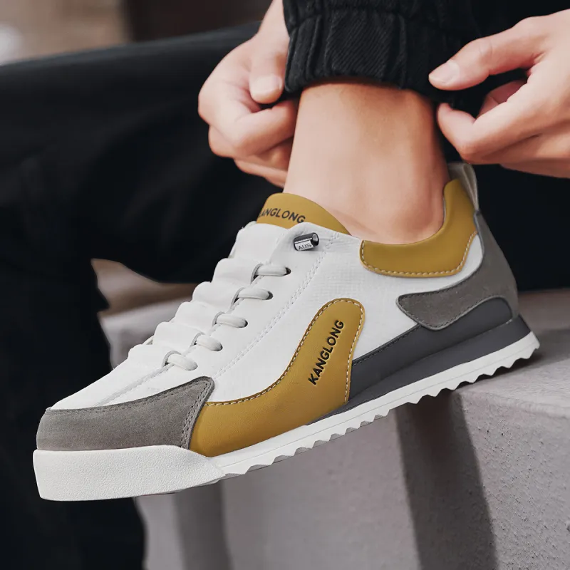 KANGLONG Abrasion Resistant Slip Resistant Low Top Cortez Shoes Men's-14