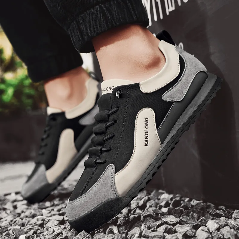 KANGLONG Abrasion Resistant Slip Resistant Low Top Cortez Shoes Men's-8