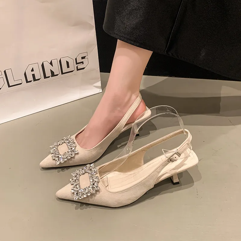 Dragon Dance Slim Heel High Heels 6.5 Cm Women's-21