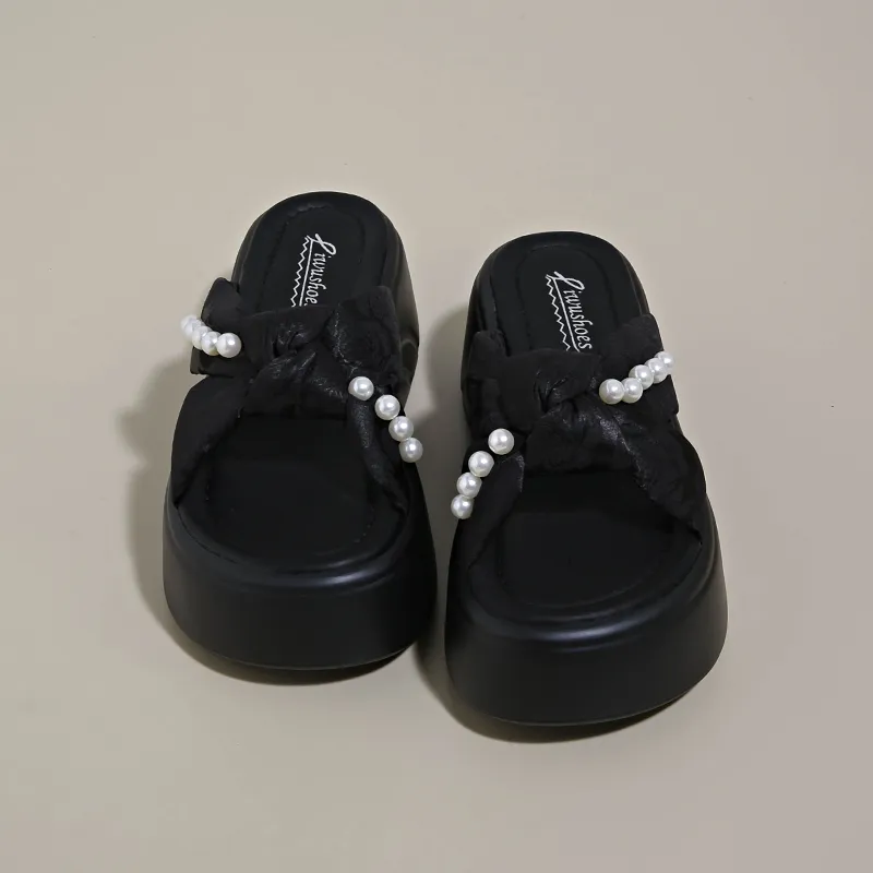 Dragon Dance Slip Resistant Abrasion Resistant Slide Slippers Women's-1
