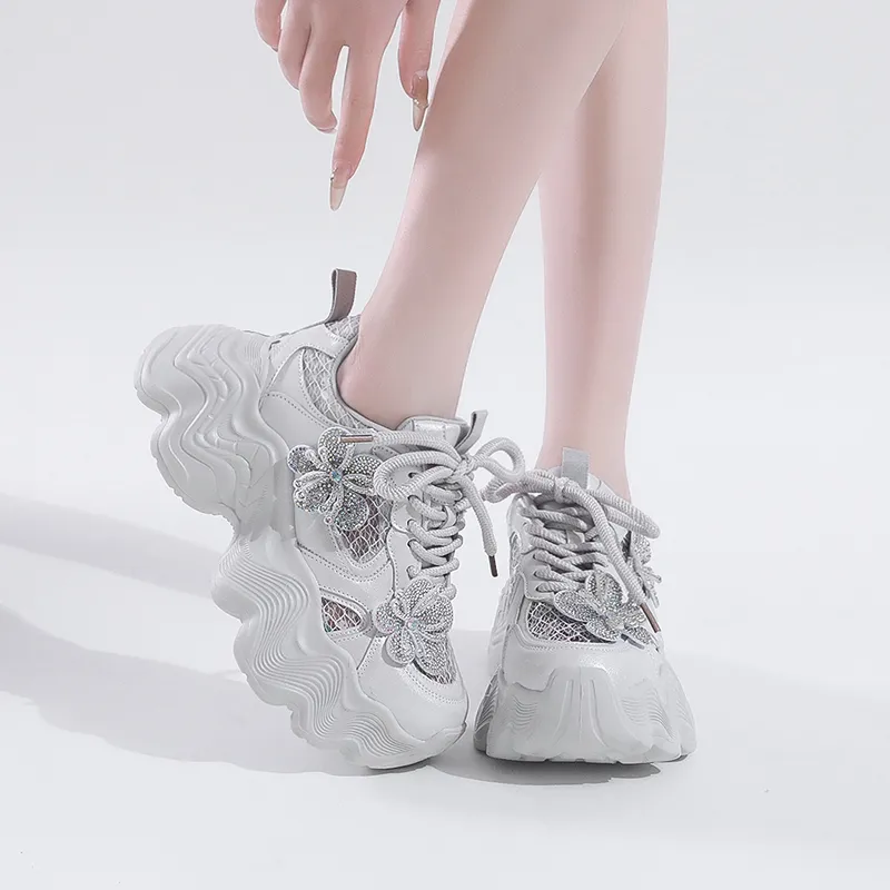 Dragon Dance Low Top Chunky Sneakers Women's-8